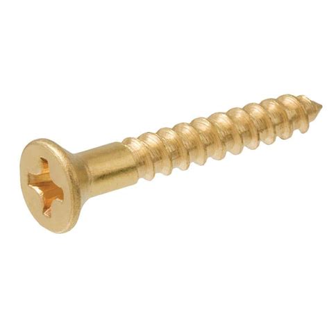 brass screws home depot|1 2 inch brass screws.